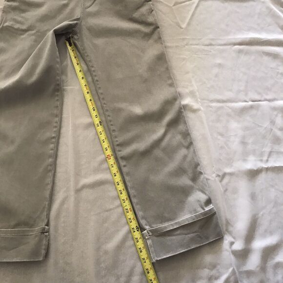 James Perse Neutral Green Stretch Cotton Twill Pull On Casual Pants 1 S - Picture 6 of 8